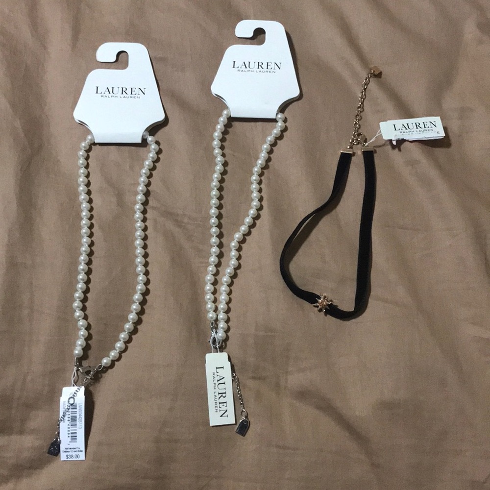 Lauren Ralph Lauren Jewelry Bundle 3 Necklaces